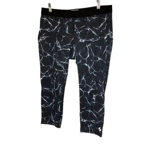 Soffe Dri Capri Leggings Low Rise in Black, White, Gray Women's Sz XL Activewear